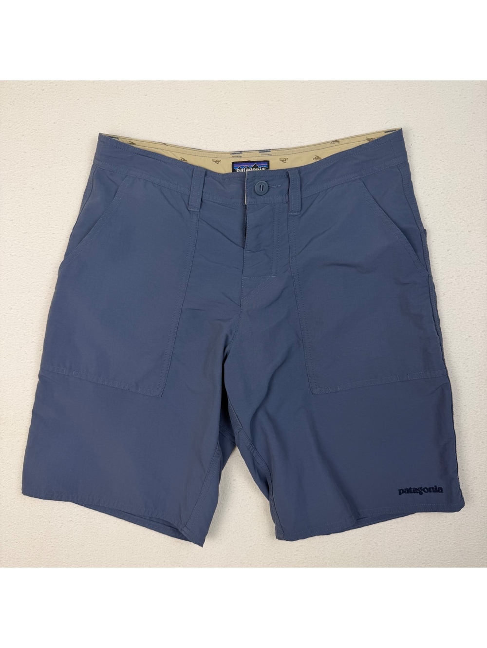 Patagonia Navy Nylon Shorts Men's 30